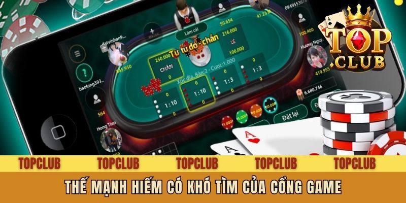 Thế mạnh hiếm có khó tìm của cổng game